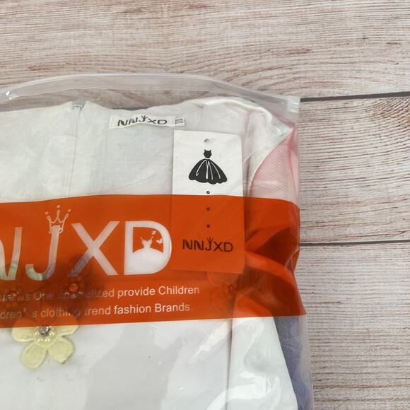 White/Rainbow Unicorn Girl Dresses Party Princess Flower Costume 13-14 Years - Picture 11 of 14